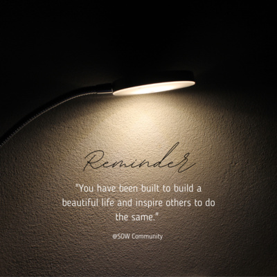 Build a life of purpose!