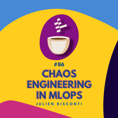 cover of episode Building ML/Data Platform on Top of Kubernetes // Julien Bisconti // MLOps Coffee Sessions #86