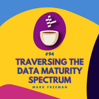 cover of episode  Traversing the Data Maturity Spectrum: A Startup Perspective // Mark Freeman // Coffee Sessions #94