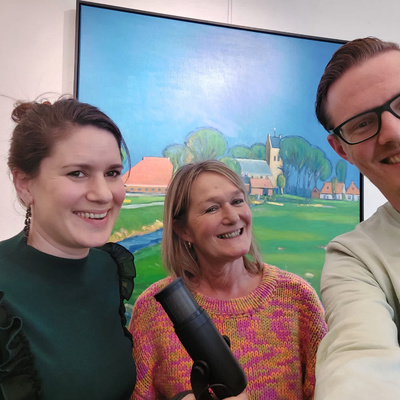 Met Eke Folkerts, gedeputeerde BBB, provincie Fryslân