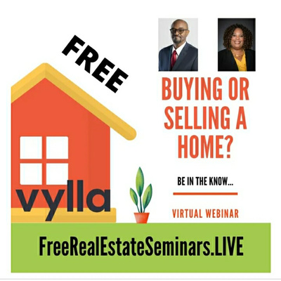 Free Real Estate Seminars.live August 22nd, 10am sellers 11:30am buyers. 