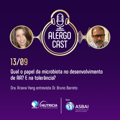 Qual o papel da microbiota no desenvolvimento da AA? E na tolerância? episode artwork
