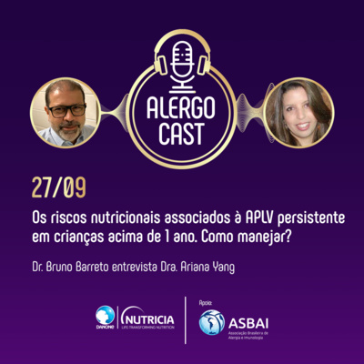 Os riscos nutricionais associados à APLV persistente em crianças acima de 1 ano. Como Manejar? episode artwork