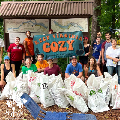 Going Zero Waste - Cleaning up over 85,000lbs of trash, the sustainable way with Brian Bell of Keep Virginia Cozy episode artwork