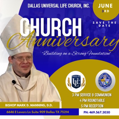 2 Year Anniversary Sermon and Round Table