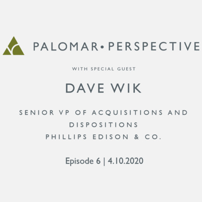 PALOMAR PERSPECTIVE | Dave Wik, Senior VP of Acquisitions and Dispositions at Phillips Edison & Co.