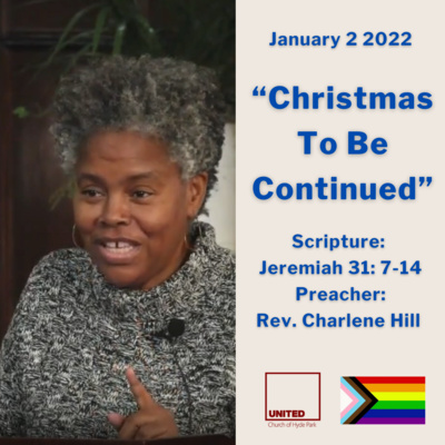“Christmas To Be Continued” (January 2 2022)