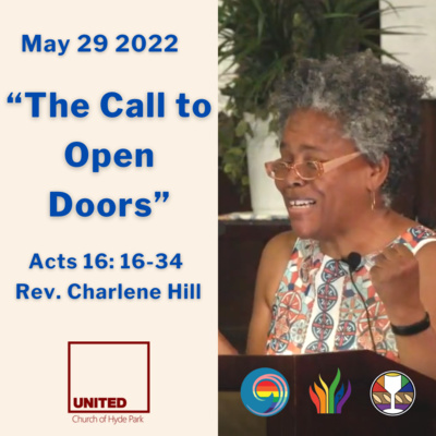 "The Call to Open Doors" (May 29 2022)