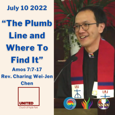 "The Plumb Line and Where To Find It" (July 10 2022)