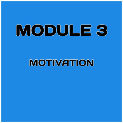 Episode 14: Monday Morning Ammunition (Module 3- "Motivation")