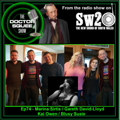 Ep74- Marina Sirtis - Gareth David-Lloyd / Kai Owen / Bluesy Susie