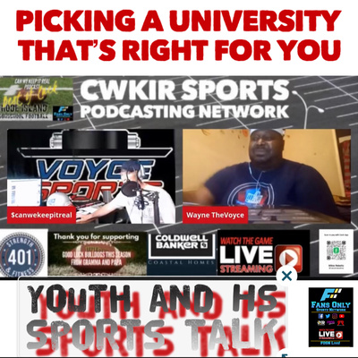 What parents really need to know when picking a school, and high school football and trash talking with #voycesports and special guest episode artwork