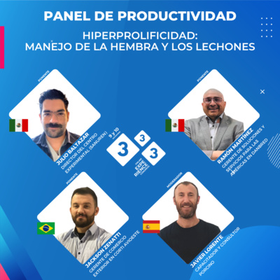 Sesión 4 | Panel productividad | Hiperprolificidad: Manejo de la hembra y los lechones episode artwork