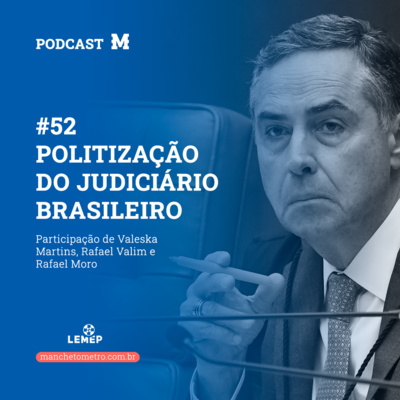 #52 Podcast do Manchetômetro │ Politização do Judiciário Brasileiro