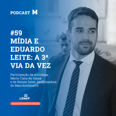 #59 Podcast do Manchetômetro │ Mídia e Eduardo Leite: a terceira via da vez