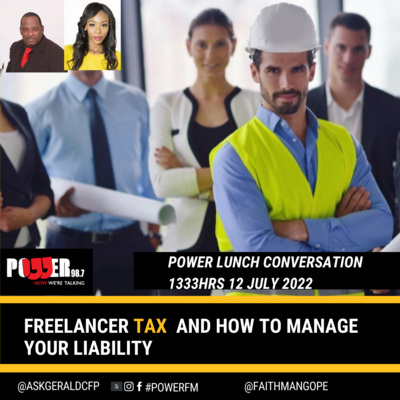 Gerald on POWER FM: Tax for Freelancers