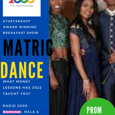 Gerald on Radio 2000: How much should you spend on matric/leavers dance or Child's Prom?