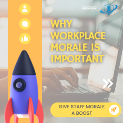 Why Workplace Morale is Important.  Episode 142 episode artwork