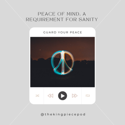 Guard Your Peace Guard Your Peace