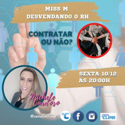 #042 - Contratar ou não? - Live Michele Cardoso - 4ª Temporada