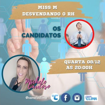 #041 - Os Candidatos - Live Michele Cardoso - 4ª Temporada