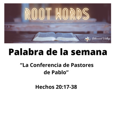 Palabra de la Semana “La Conferencia de Pastores de Pablo ” Hechos 20:17-38