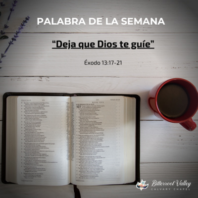 Palabra de la Semana “Deja que Dios te guíe” Éxodo 13:17-21