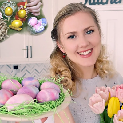 Eggcellent ASMR 🥚 4 Ways to Decorate Eggs 🥚 Soft Spoken, Memories, Crinkly, Fizzy, Colorful