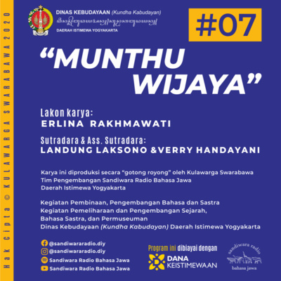 Sandiwara Radio Bahasa Jawa (Javanese-Language Radio Drama)
