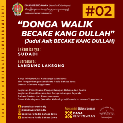 Sandiwara Radio Bahasa Jawa (Javanese-Language Radio Drama)