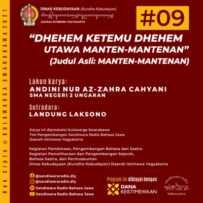 Sandiwara Radio Bahasa Jawa (Javanese-Language Radio Drama)