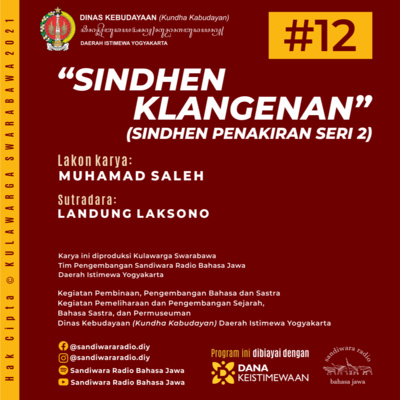 Sandiwara Radio Bahasa Jawa (Javanese-Language Radio Drama)