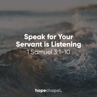 "Speak for Your Servant is Listening", Part 1 episode artwork