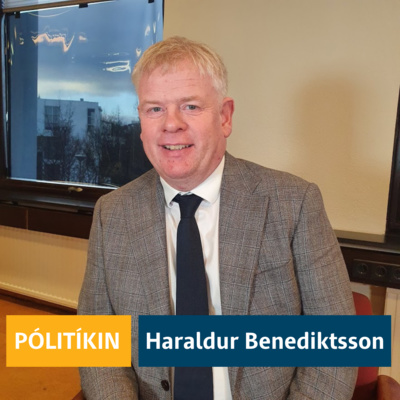 Pólitíkin 38. þáttur - Haraldur Benediktsson