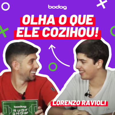 #37 Rudy Landucci e Lorenzo Ravioli na cozinha do Caião! 🍝🤣