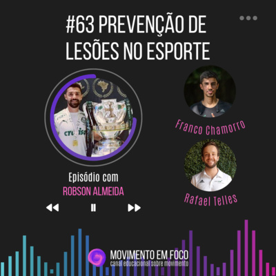 Ep. 63 - Prevenção de Lesões no Esporte, com Robson Almeida episode artwork