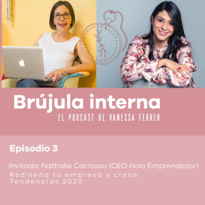Portada de Brújula Interna. El podcast de Vanessa Ferrer