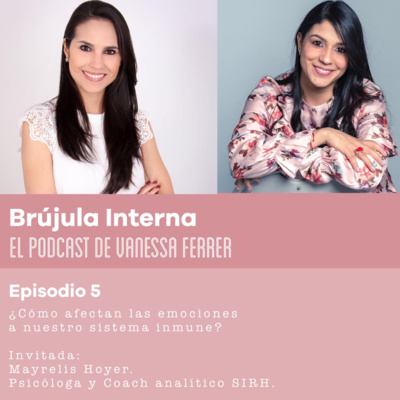 Portada de Brújula Interna. El podcast de Vanessa Ferrer
