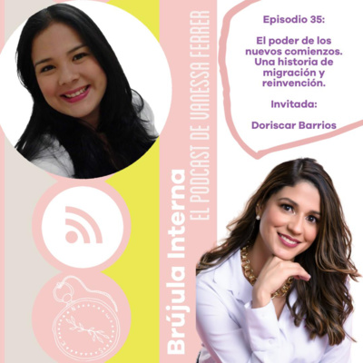 Portada de Brújula Interna. El podcast de Vanessa Ferrer