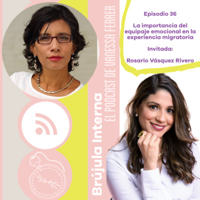 Portada de Brújula Interna. El podcast de Vanessa Ferrer
