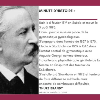 La minute histoire de la kiné : Thure Brandt