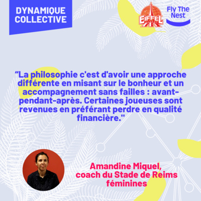 🏆 Amandine Miquel, coach du Stade de Reims féminines - "Faire différemment en misant sur le bonheur et un accompagnement sans failles"