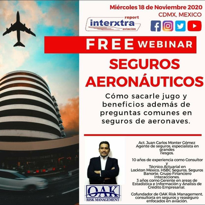 Webinar Seguros Aeronáuticos