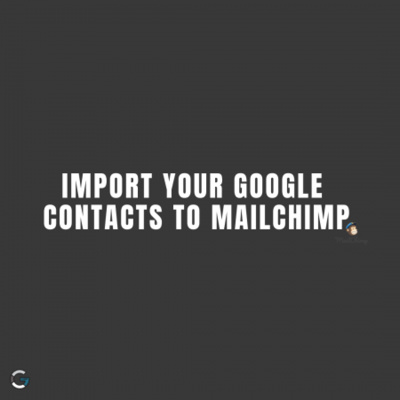 Ep.101: How To Import Your Google Contacts Into Mailchimp: Email Marketing Tip episode artwork