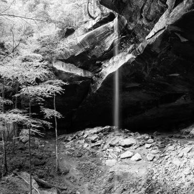 Field Recording: Landscape Photography at a Waterfall Deep in the Appalachian Mountains