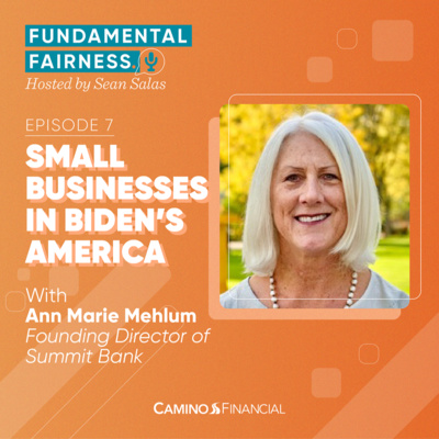 Ann Marie Mehlum, Founding Director of Summit Bank - Small Businesses in Biden's America