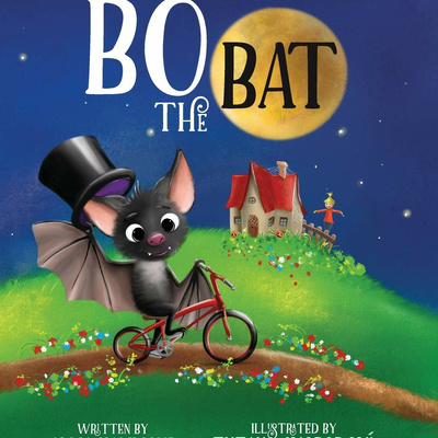 Bo the Bat written by Alma Hammond 🦇🎩📚