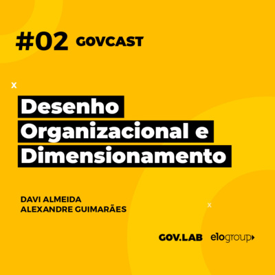 Govcast #02 - Desenho Organizacional e Dimensionamento