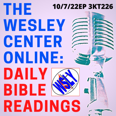 Daily Bible Readings With the Wesley Center at Chattanooga