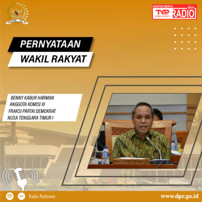 Benny K. Harman : PPATK Harus Bisa Menjelaskan Transaksi Mencurigakan Sebesar Rp. 1.183,88 T episode artwork